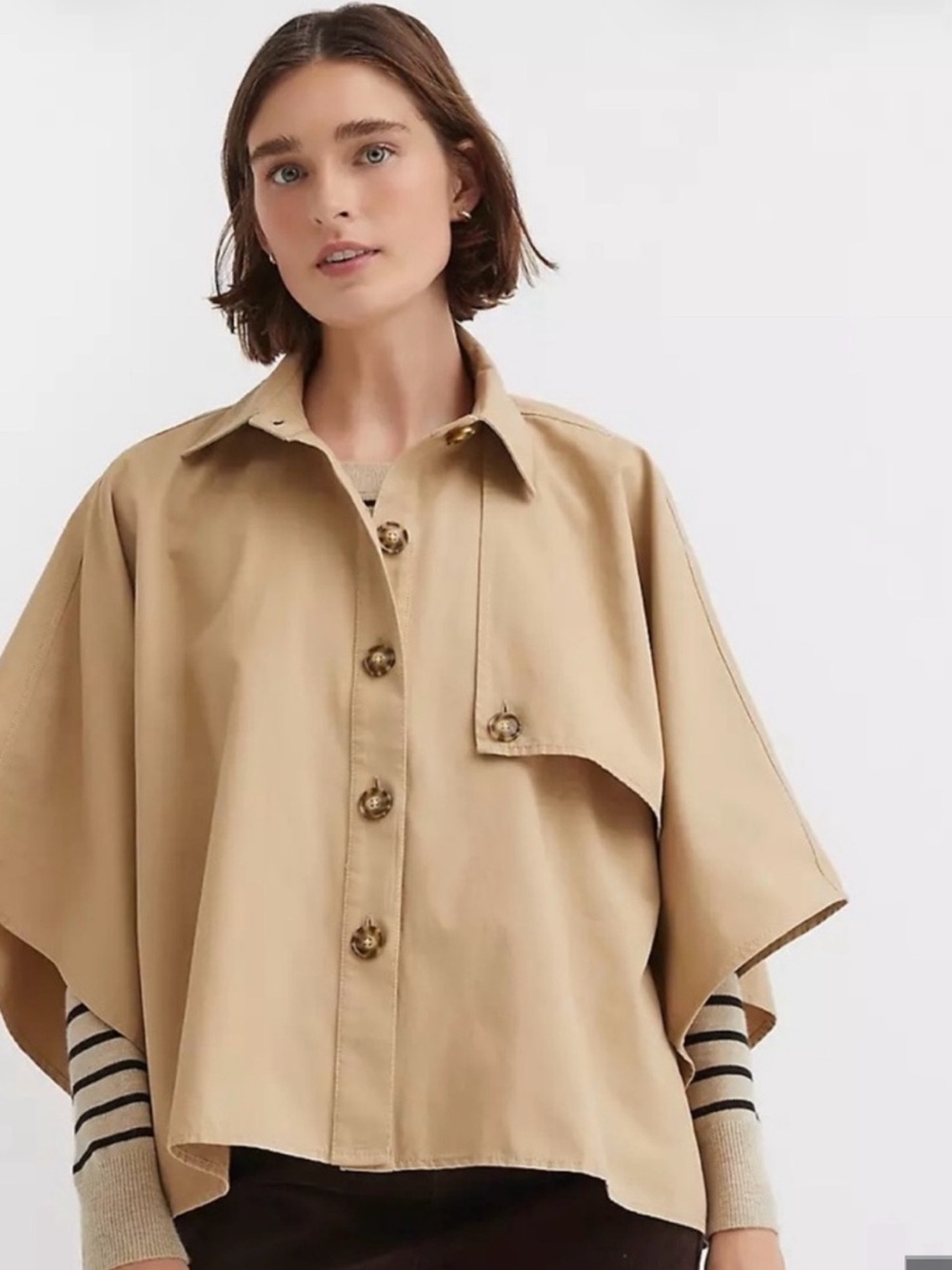 LOFT CAPE TRENCH SIZE MEDIUM
